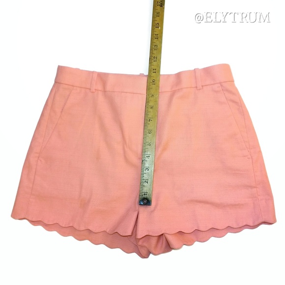 J. Crew 3" short with scalloped hem - Picture 3 of 5